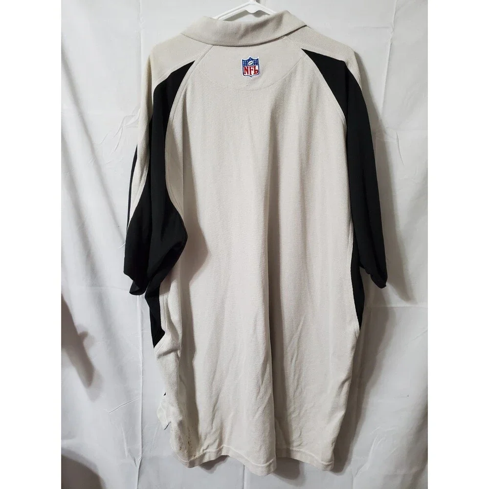 Vintage Reebok Play Dry NFL Team Apparel Falcons Polo Shirt Mens 2XL NWT STAIN